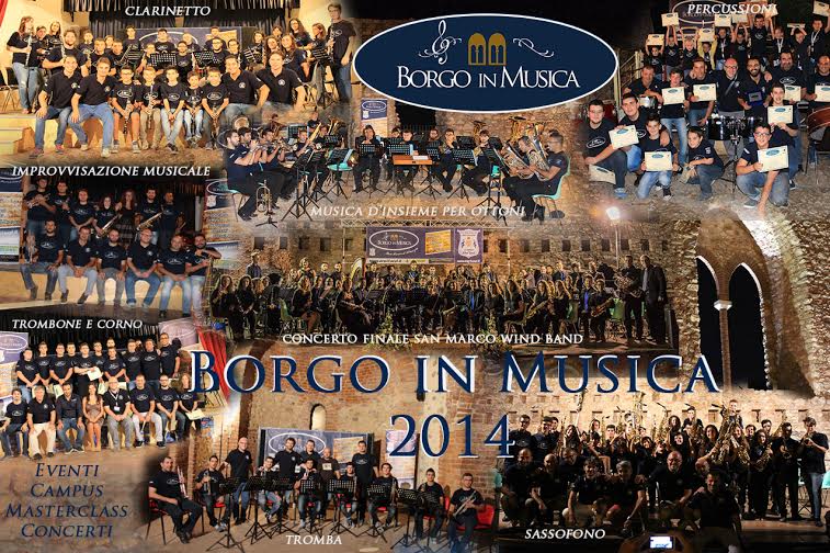 2014 CARTOLINA BORGO IN MUSICA