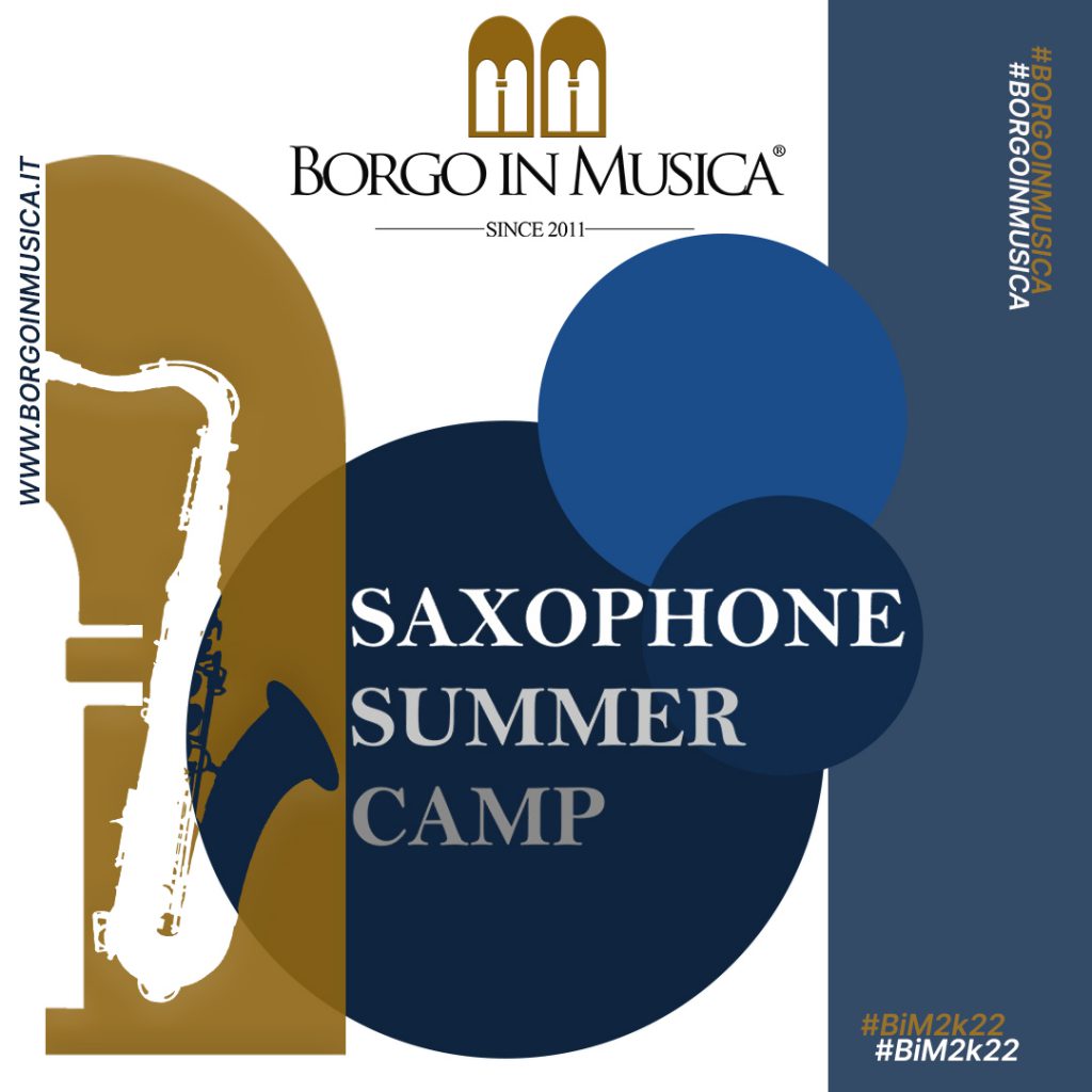 presentazione saxophone summer camp